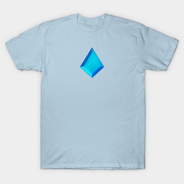 Blue Diamond's Gem T-Shirt by Wyrielle